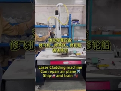 Máquina rápida 2000W 3000W de Wing Panels Metal Laser Cladding dos aviões do reparo
