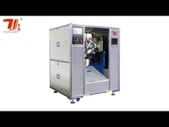 Máquina automática de solda a laser de correia de aço inoxidável para cesto de lixo de lata de lixo
