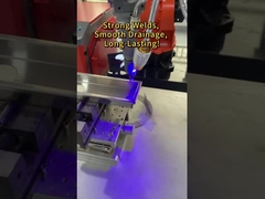 Máquina de solda automática de laser de fibra personalizada com braço robótico de 6 eixos com certificação CE